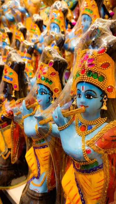 Lord Krishna idol